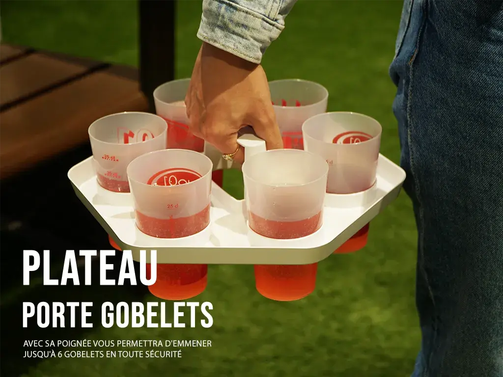 Cup01 plateau porte gobelets
