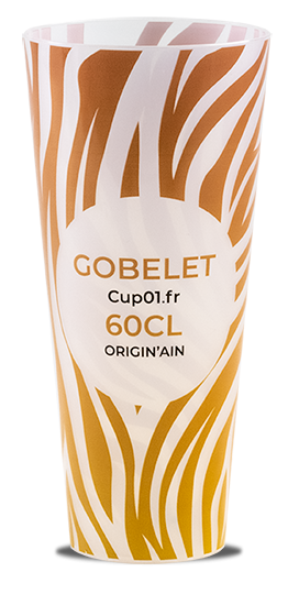 Gobelet réutilisable 50/60cl 